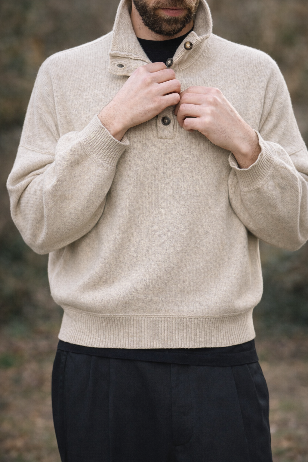 Pull Vintage en Cachemire – Made in Italy