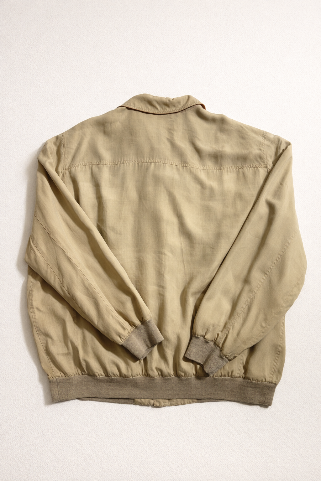 Blouson Harrington en soie nautique Paul &Shark