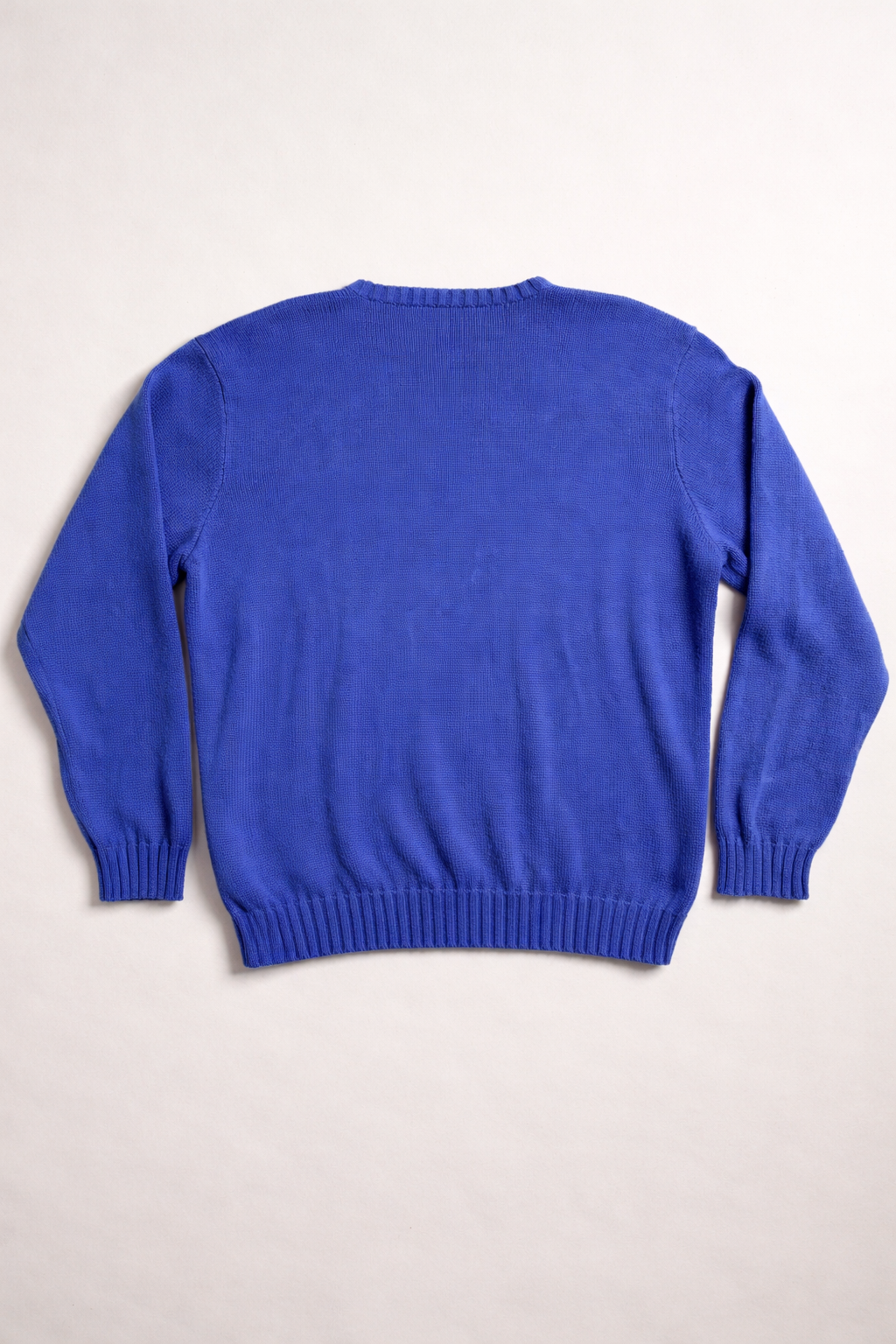 Polo Ralph Lauren Pull en maille bleu signature