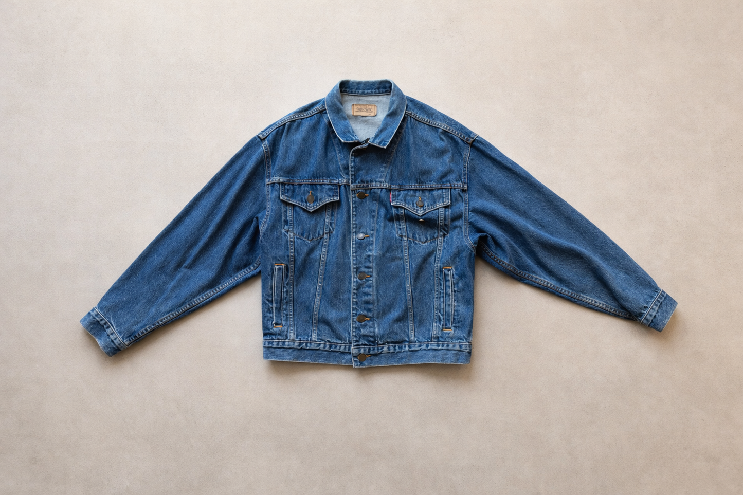 Veste en denim Levi’s – coton bleu – coupe structurée vintage