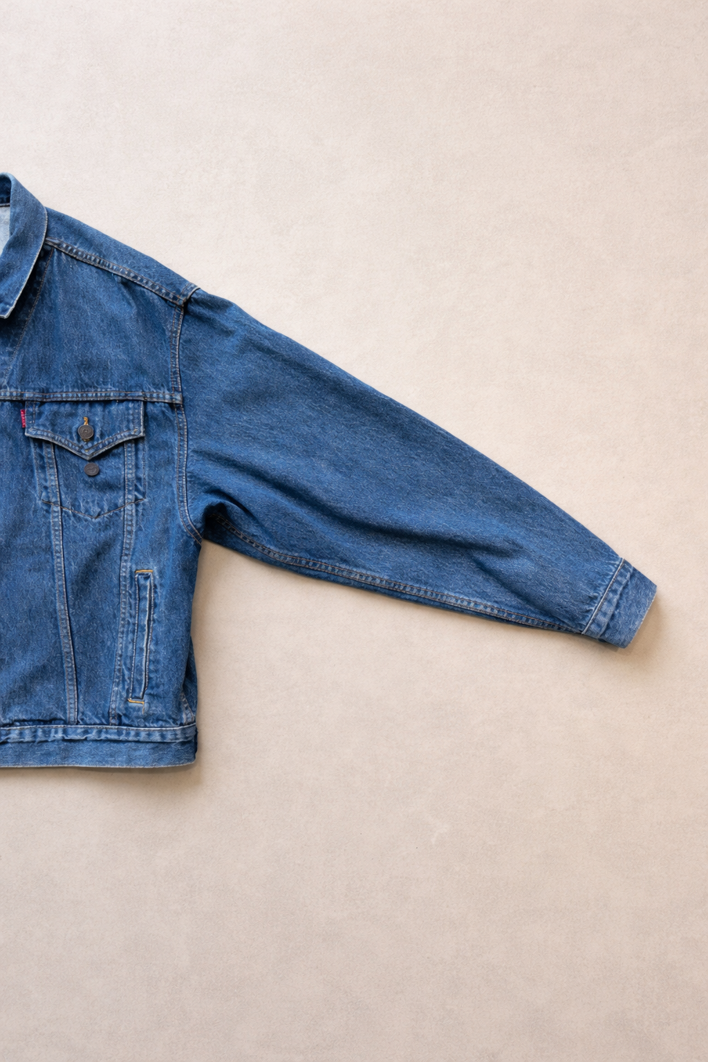 Veste en denim Levi’s – coton bleu – coupe structurée vintage