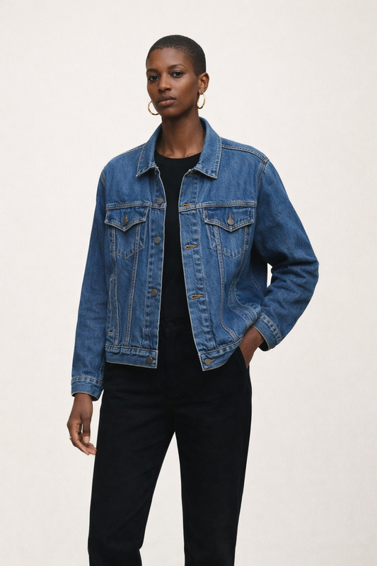 Veste en denim Levi’s – coton bleu – coupe structurée vintage