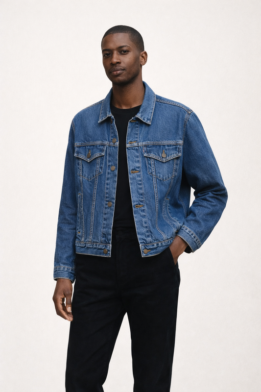 Veste en denim Levi’s – coton bleu – coupe structurée vintage