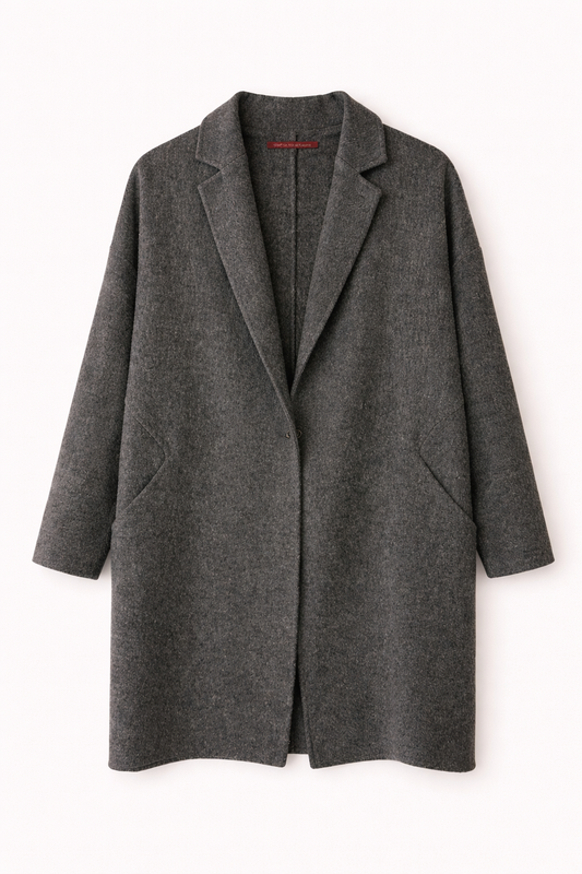 Manteau Comptoir des Cotonniers en laine gris