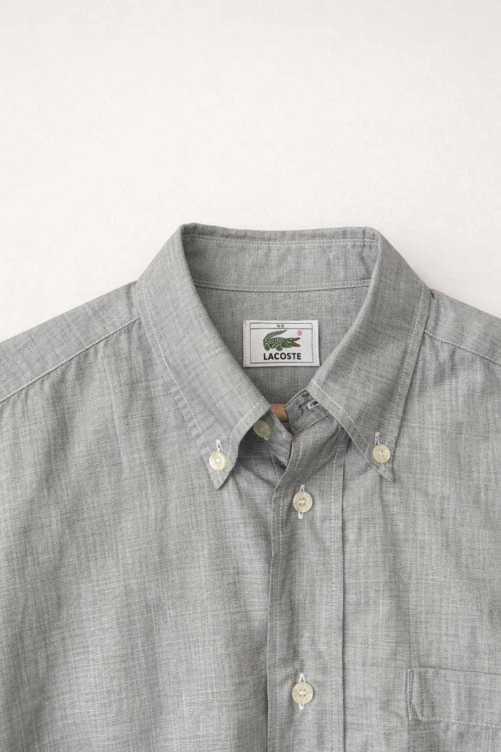 Lacoste – Chemise col boutonné
