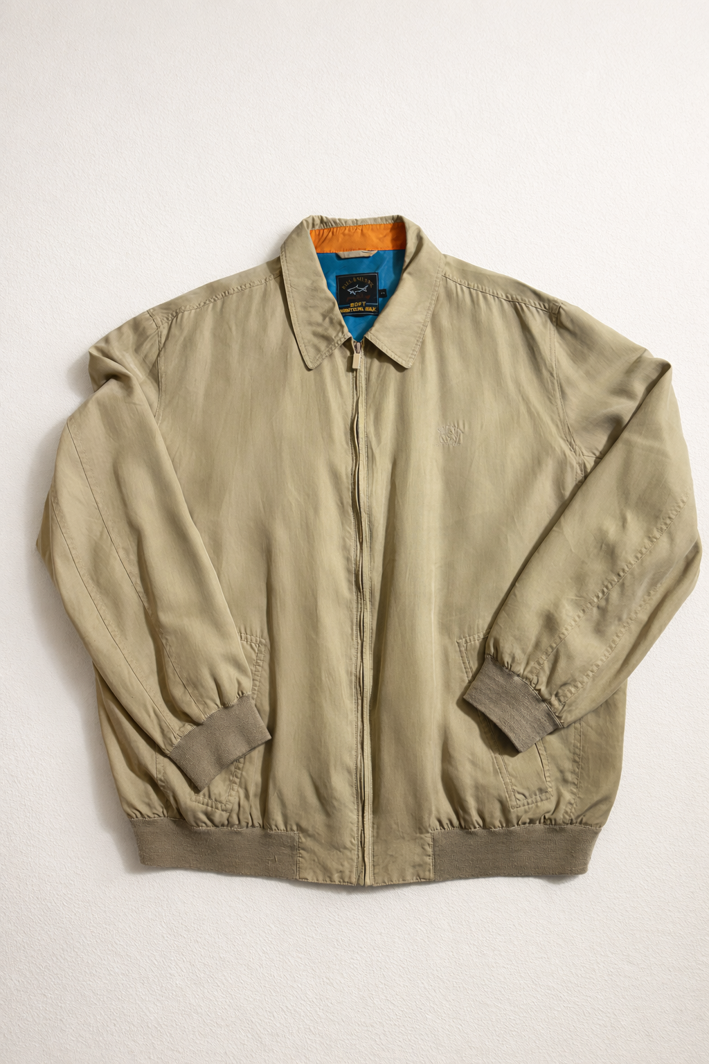 Blouson Harrington en soie nautique Paul &Shark