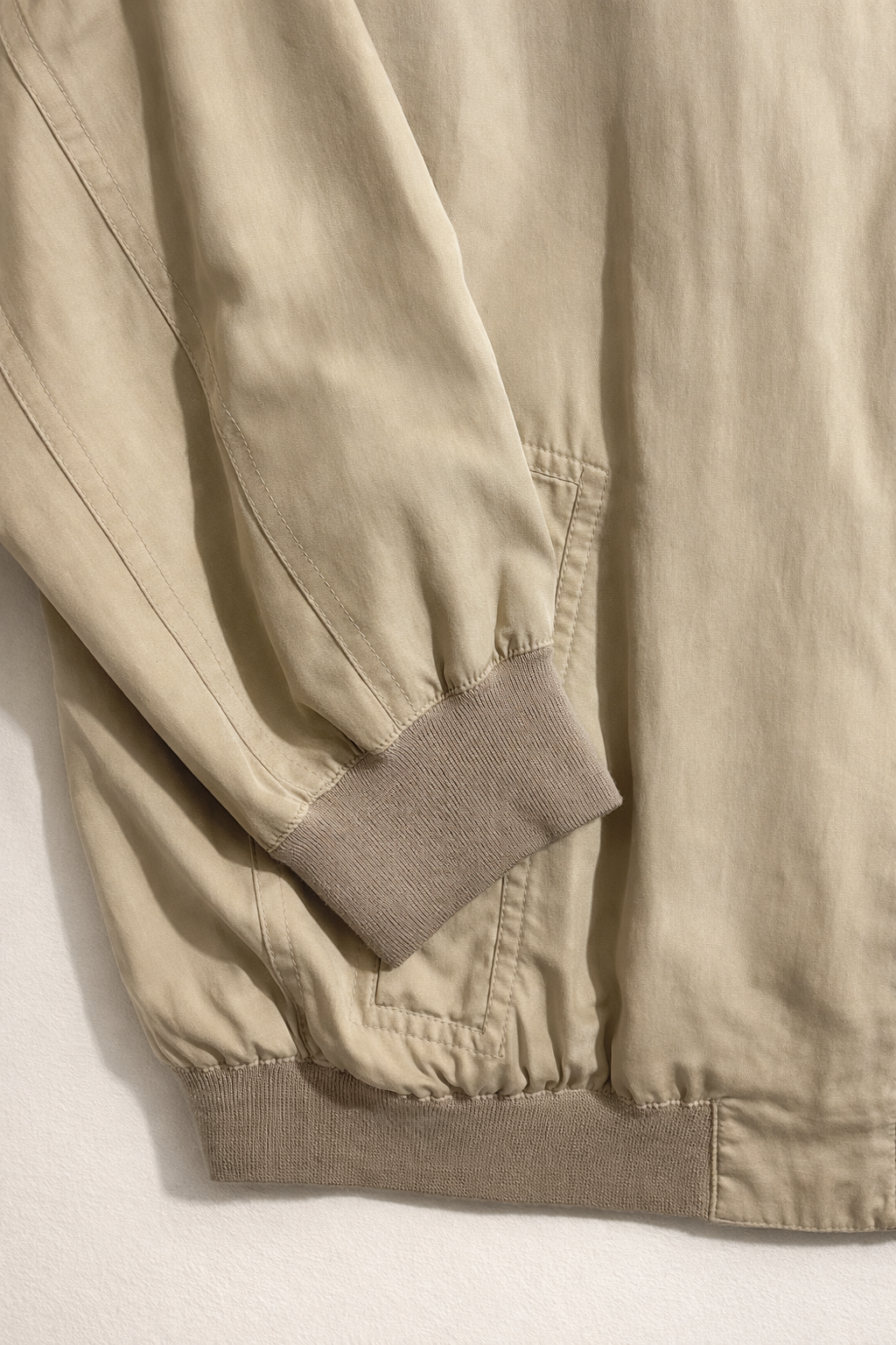 Blouson Harrington en soie nautique Paul &Shark