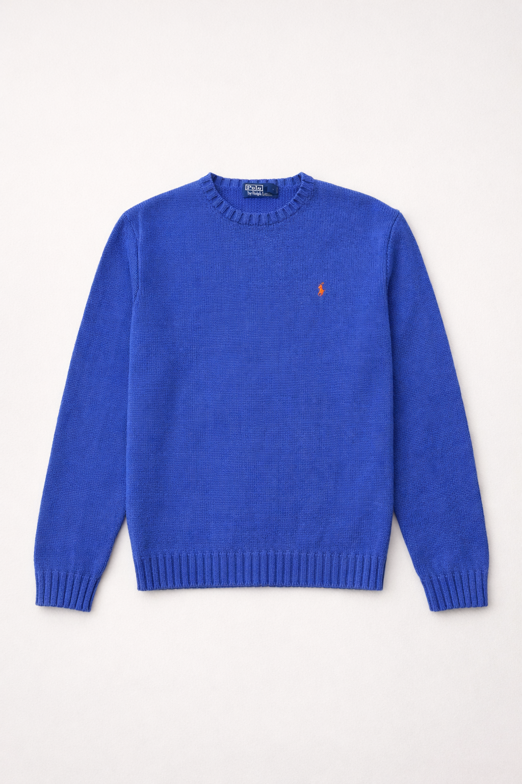 Polo Ralph Lauren  Pull en maille bleu signature