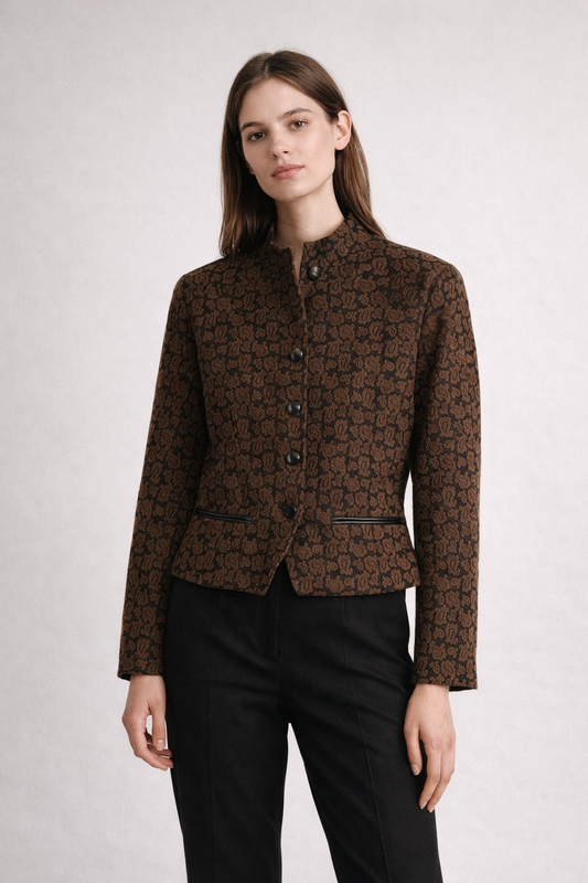 Cardigan vintage en laine et mohair — Unanyme de Georges Rech