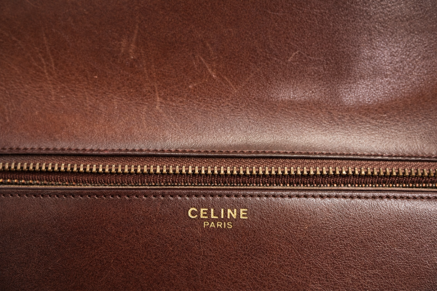 CELINE sac à main en cuir