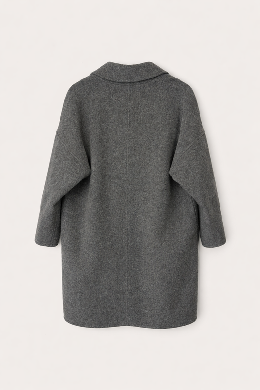 Manteau Comptoir des Cotonniers en laine gris