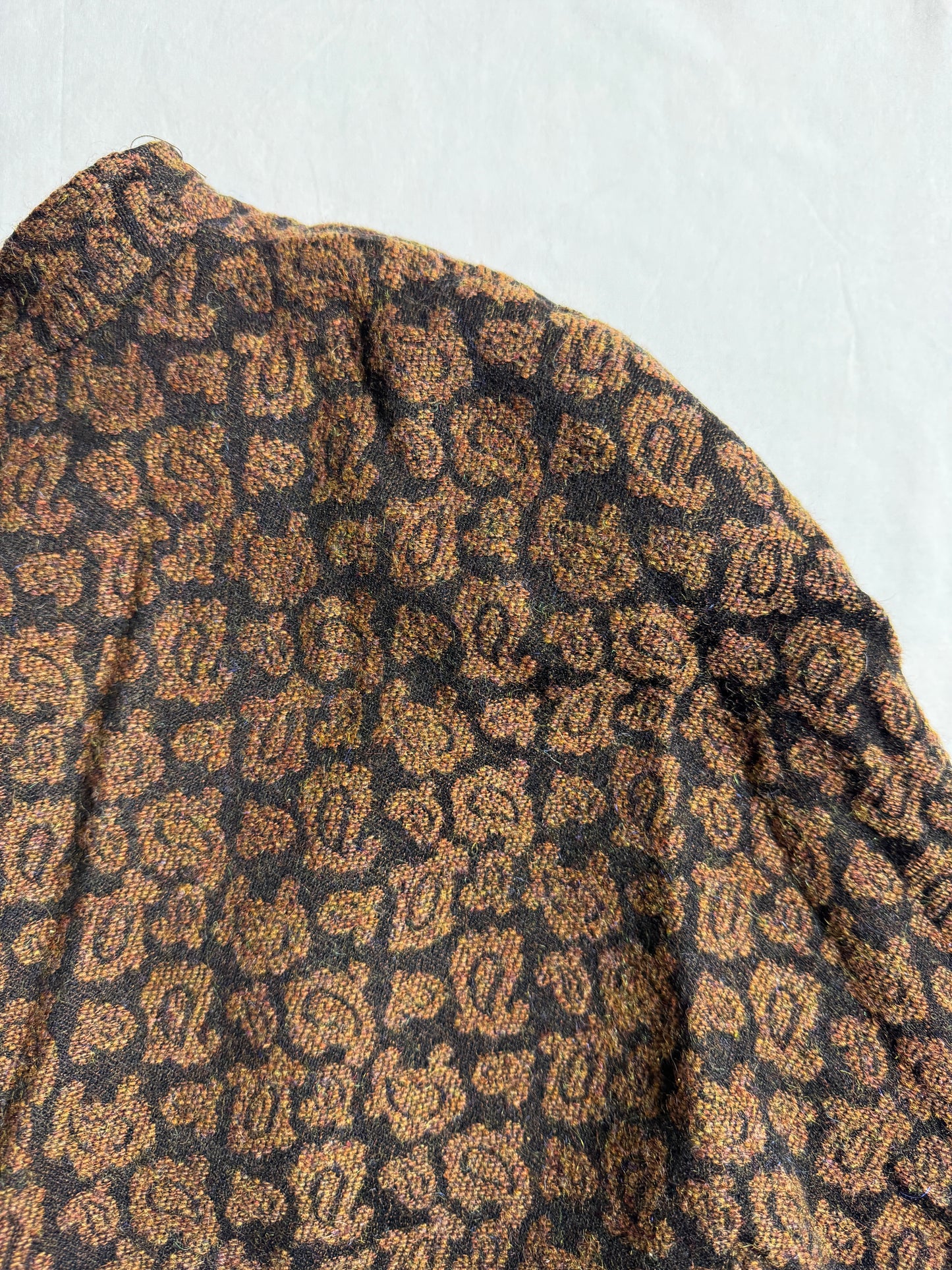 Cardigan vintage en laine et mohair — Unanyme de Georges Rech