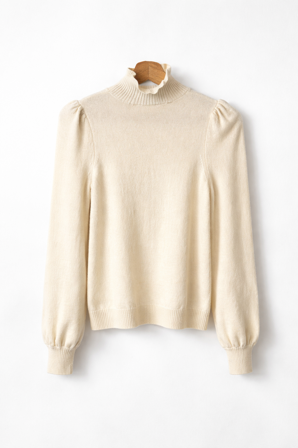 Pull Sézane en cachemire – Écru